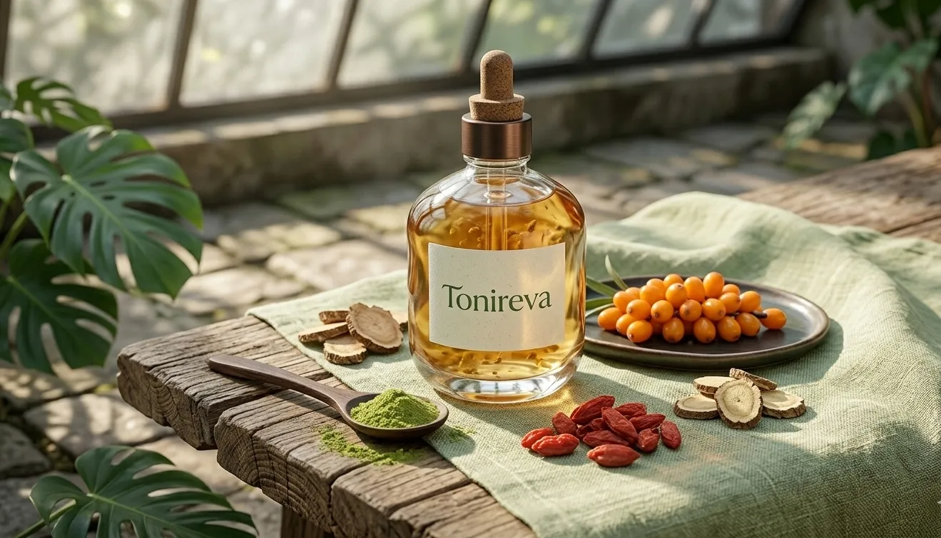 Tonireva natural complex supplement bottle